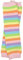 juDanzy Christmas Halloween Thanksgiving Valentines Holiday Baby and Toddler Leg Warmers for Girls and Boys, Pastel Rainbow, One Size (12 pounds to 10 years)