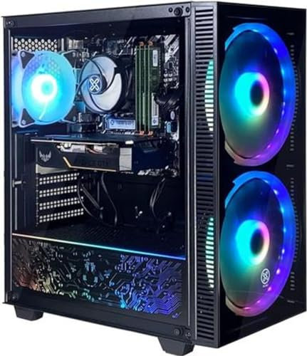 XUM Spartan Prebuilt Gaming PC: Intel Core i7-10700F, Nvidia GeForce RTX 3060 12GB, 32GB DDR4 RAM, 512GB NVMe SSD, 2TB HDD, 700W PSU 80+ Bronze, aRGB, WiFi, Windows 11 Home, VR Ready, Black Case
