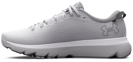 Under Armour Women's Ua W HOVR Infinite 5 Technical Performance, 103 White Halo Grey Metallic Silver, 40 EU