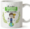 MUGFFINS Tazas para PROFESOR DE QUÍMICA hombre - En Español - Mejor del mundo - 11 oz / 330 ml - Regalo original y divertido