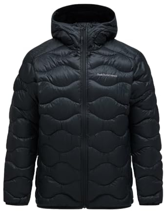 Peak Performance Herren Helium Down Hoodie Jacke, black, M