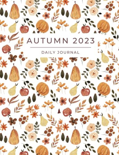 Autumn 2023 Leaves and Pumpkin Daily Journal