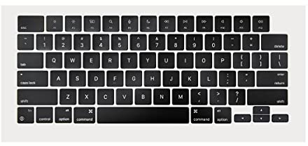 ICTION Ersatz-Tastenkappen für MacBook Pro M1 M2 35,6 cm (16,2 Zoll) A2442 A2485 A2779 A2780 2021 2023 Jahr