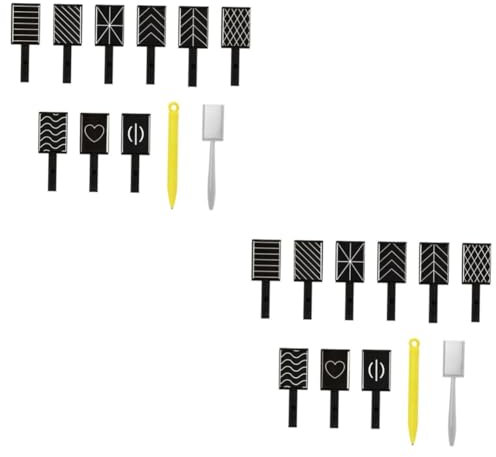 Healeved 22pcs Nail Magnet Stick Pen Cat Eye Magnet Set Uv Gel Nail Polish Magnetic Tools Manicure Set