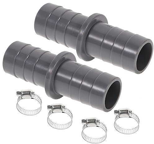CONGARTENO 2sets Adattatore Per Prolunghe Tubo Scarico Lavatrice e Lavastoviglie Facile Installazione Con Fascette Inossidabile Per Tubo Perdite e Sicuro