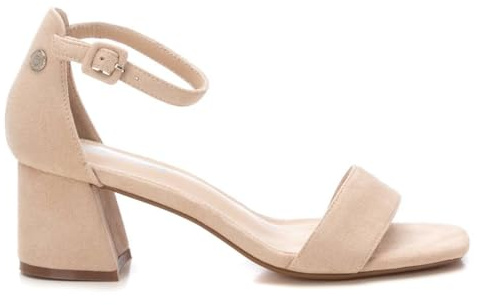 REFRESH - Sandalen Damen Beige - Bequeme und vielseitige Schuhe - Casual Mode - Modell 17258403 (Größe 39)