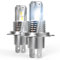 OUSHI H4 Halogen Lampe 24000LM, 600% Helligkeit H4 Scheinwerferlampe, 6000K Weiß H4 Halogen Glühbirne, 9-32V 9003 HB2 H4 Abblendlicht, 2 Stück