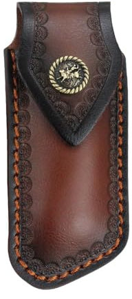 Taschenmesser Scheide, Leder Klappmesser Gürteltasche, Messertasche Messerscheide für Taschenmesser, Klappmesser