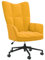 PVYGDXYI Relaxsessel, schwarzer Samt, (Farbe: Gelb)