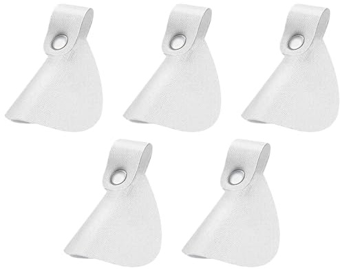 Yaztauho 5Stück Nasenschutz Sonnes, nasenschutz für brillen, Nasenabdeckung, UV Geschützte Augenklappe Nasensonnenschutz, Atmungsaktiver Sonnenschutz, Weiß
