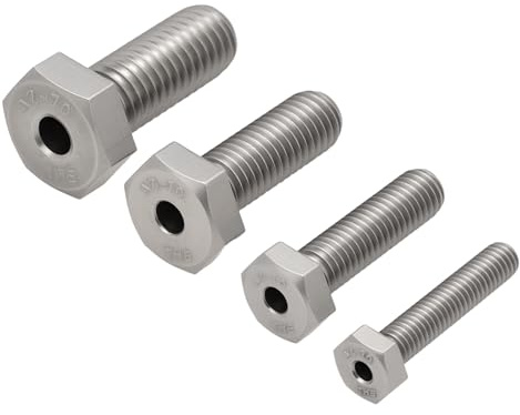 LT Easiyl 4x M6 M8 M10 M12 Inossidabile Con Viti Esagonali Cave Esterne Da 30 Mm Per La Foratura Di Perni Rotti E Guide Per Punte Da Trapano