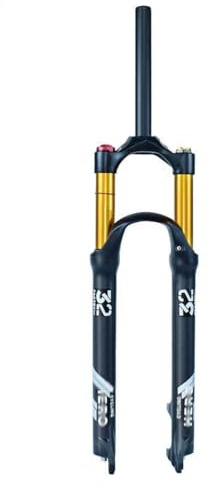 HWEVDHJ 26 27.5 29 Pollici MTB Forcella Ammortizzata Freno A Disco Forcella Anteriore Aria Corsa 120mm Forcellas per Bicicletta Tubo Dritto/Conico QR 9 * 100mm per XC MTB(Straight,29)