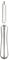 LINDEN SWEDEN 10211 Jonas Peeler Original, Stainless Steel, Silver