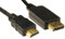 Cables Direct HDHDPORT-005-2M HDMI DisplayPort Video Cable Adapter Black – Video Cable Adapters (2 m, HDMI, DisplayPort, Black, Male/Male)