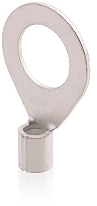 Intratec Quetschkabelschuhe Ringform [Loch M 5, 10-16qmm] - kein Löten nötig - unisoliert - 50 Stück | Hochleitfähig | rosfreier Kupfer galvanisch verzinnt | Kabelschuhe 10 mm2