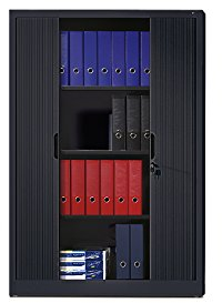 C + P Möbelsysteme C+P | Rollladenschrank mit Horizontal-Jalousie