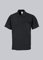 BP 1612-181-32-4XL Unisex-Poloshirt, 1/2 Ärmel, Polokragen mit Knopfleiste, 70 cm, 220,00 g/m² Stoffmischung, schwarz, 4XL