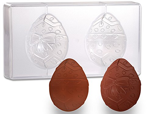 Rosenstein & Söhne Ostereier Form: Schokoladen-Gussform Osterei, groß (Schokoladenform Ei, Ostereiform, Schokobrunnen)