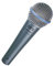 Shure Beta 58A - Dynamisches Gesangsmikrofon mit Supernieren-Richtcharakteristik und XLR-Anschluss