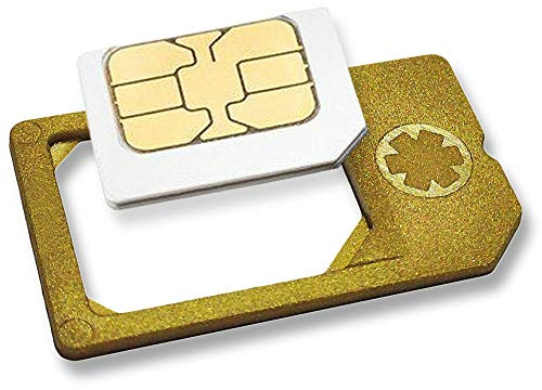 Micro SIM Adapter Gold Edition - Premium QUALITÄT - Made IN Germany