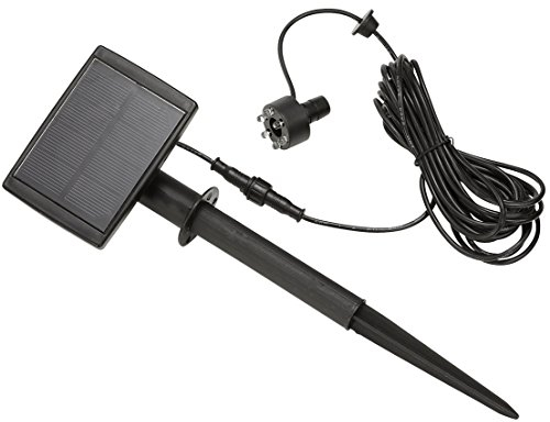 Dehner Solar LED-Universalbeleuchtung, Ø LED-Kopf 3 cm, Kunststoff, schwarz