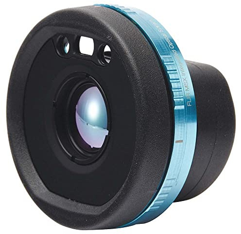 Flir T199590 Lente da 42° con Custodia per Termocamere E75, E85 ed E95 | Obiettivo grandangolo 42°, intercambiabile sul campo, per termocamere Flir Exx, T5xx e T840
