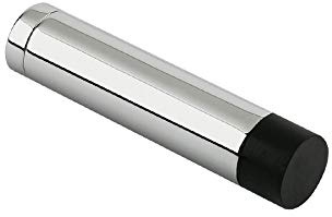 Zoo Hardware ZAB08CP - Polished Chrome - 70mm Cylinder - Solid Projection Door Stop WITHOUT Rose/Backplate
