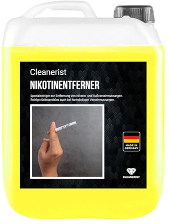 10 Liter Cleanerist AP05 Nikotinentferner Nikotinreiniger - Spezialreiniger zur Entfernung von Nikotin-Ablagerungen