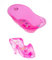 Set de baño Aqua transparente rosa conjunto indispensable para el bebé recién nacido bañera + silla tumbona