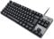 Logitech K835 TKL Kabelgebundene Mechanische Aluminium Tastatur - Tenkeyless PC Keyboard mit kompaktem und komfortablem Design, Lineare Switches, Deutsches QWERTZ-Layout - Grau