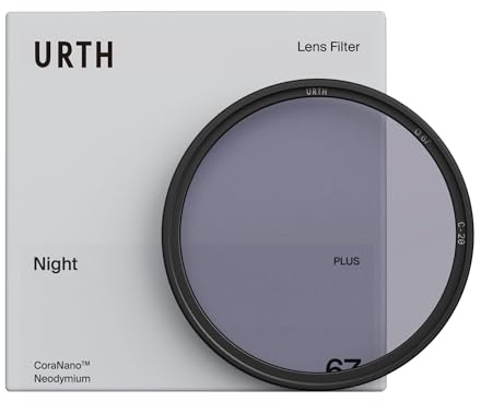 Urth 49mm Neutral Night Lens Filter (Plus) | 20-Layer Nano-Coated Neodymium Light Pollution Reduction for Advanced Night Sky & Star Clarity