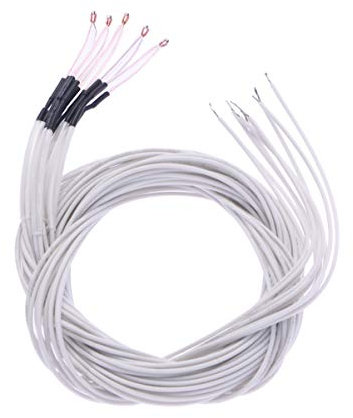 VILLCASE 5 x Premium 3D-Drucker NTC 3950 Thermistor Temperatursensor 100 K, 45 W max.