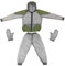 Lixada Costume Anti-Moustique extérieur Pêche Insecte Apiculture Combinaison de Protection Maille Ultra Legere Portable Combinaison de Bee Anti Moustiques Insectifuge Maille Chemise Gants Pantalon