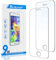 N NEWTOP [2 Pezzi Pellicola GLASS FILM Compatibile per Apple iPhone 4 e 4S, Fina 0.3mm Durezza 9H in Vetro Temperato Proteggi Schermo Display Protettiva Anti Urto Graffio Protezione