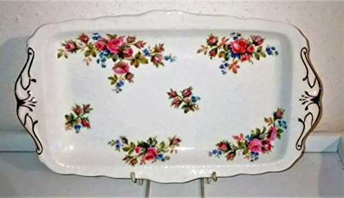 Royal Albert / Kuchenplatte / Original / Moos Rose / ca. 30 cm /