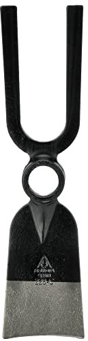Bellota HOE228CP - Azadilla forjada de doble uso, azada y horquilla, con sistema antigiro.