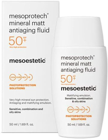 Mesoprotech Mineral Matt Antiaging Fluid SPF50+ 50ml Mesoestetic