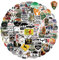Outdoor Hunting Sticker Pack 100pcs for Water Bottles Laptops Cars Skateboards Mens Cave Decorations Teens Adults Sticker