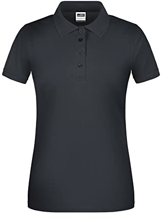James & Nicholson Damen Bio Workwear Polo - Leicht tailliertes Poloshirt für Beruf & Freizeit