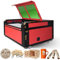 130W CO2 Laser Graviermaschine Sihao 1400 x 900mm Laser Engraver Laser Cutter CO2-Lasergravurmaschine 220V RDWorksV8 kompatibel mit Lightburn für Papier/Kunststoff/Leder/Glas/Keramik/Harz/Holz(130W)