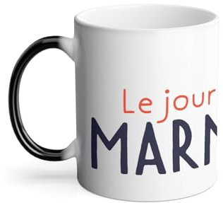 Mug Thermo-réactif Tasse Magique - Le Jour de la Marmotte Sieste Humour - 325 ml