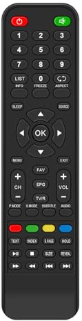 Fernbedienung Kompatibel mit Dyon Enter 24 PRO-V2, Enter 24 PRO-X-V3, | ENTER 19 PRO-X2, LIVE 24 PRO-V2