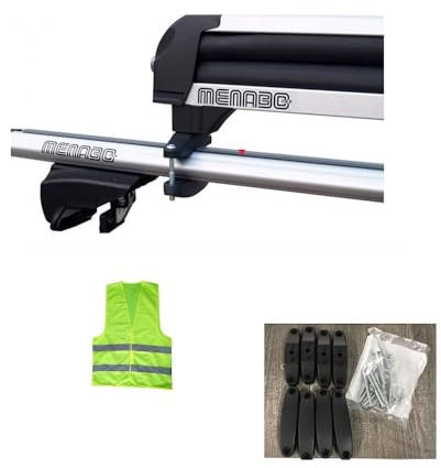 Compatible avec Tesla Model S Kit de montage pour porte-skis ICEBERG 4 MENABO Kit support pour ski 84700000 fixation à chevallet mesure max 30 x 60