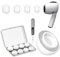 YISH Gommini per AirPods Pro/AirPods Pro 2：4 Paia Cuffie Auricolari con Custodia | Penna Pulizia | Foro Riduzione Rumore | Ricambio per Gommini Auricolari (XS/S/M/L)