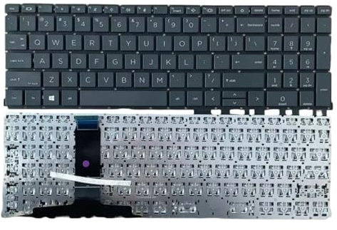 RTDPART Laptop Keyboard For HP ProBook 450 G8 455 G8 United States US Without Frame Without Backlit