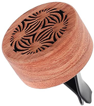 PACKOVE 1 Stück Car Diffusor Auto duft Diffusor für ätherische Öle duftend Öldiffusor für Auto dekorativ Aromatherapie-Holzdiffusor diffuses Holz Rosenholz