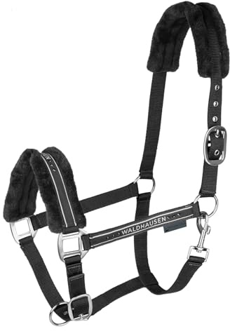 WALDHAUSEN Halfter Elegant, schwarz/schwarz, WB