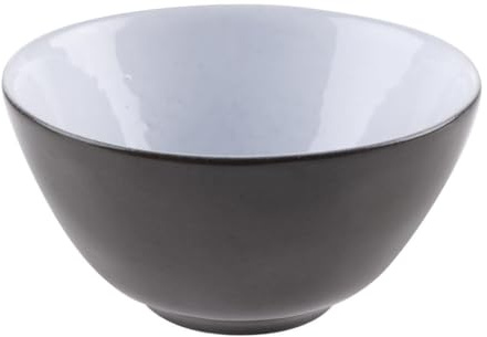 Olympia Raw Recycled Clay Charcoal Deep Bowls 140mm (Pack of 6) | Chip-resistant, fully vitrified commercial tableware built to withstand busy hospitality and professional catering use.