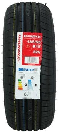 185/55 R15 FRONWAY ECOGREEN55 82V Tyre - Low Rolling Resistance for Fuel Savings & Comfort - 1855515 (1)