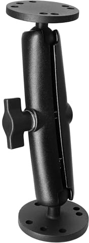AGEofDMS Doppelkugelhalterung 1 Zoll / 25 mm mit 15 cm Arm, Vollaluminiumguss, AMPS-kompatibel, RAM-kompatibel, Ideal für Repository, LKW, Gabelstapler & mehr